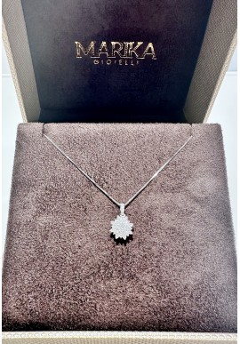 Collana Marika in oro bianco e diamanti CD06116 MA.6
