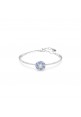 Swarovski 5680014 Bracciale rigido Idyllia Fiore Blu Placcato Rodio