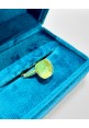 Anello Labrio' in oro giallo con smeraldi e tormalina 1001.G