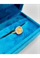 Anello Labrio' in oro giallo e quarzo citrino 3050.G