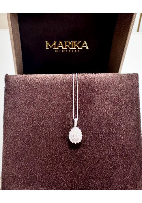 Collana Marika in oro bianco e diamanti CD9138PMA.1