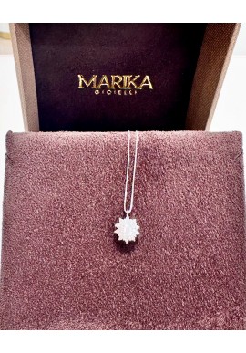 Collana Marika in oro bianco e diamanti CD9511 AR.3